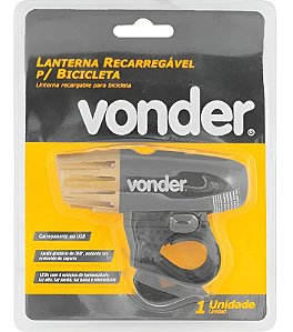 Lanterna Dianteira para Bicicleta Vonder – LED Recarregável