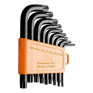 Jogo de Chaves Torx Trafosix 9Peças Tramontina Alta Precisão