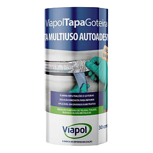 Fita Manta Asfáltica Autoadesiva Multiuso 30cm X 10m