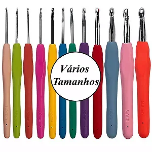 Agulha de Croche de Silicone