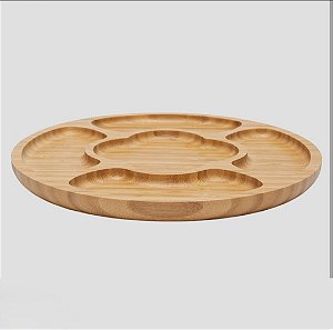 Petisqueira Grande Ecokitchen em Bambu – 30x2cm