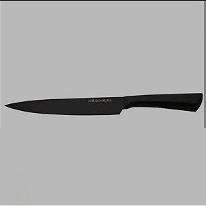 Faca Multiuso Premium Black 8” Mimo Style – Aço Inox