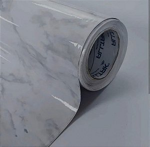ADESIVO VINILICO MARMORE LUNARE BRILHO 0,16X1,22