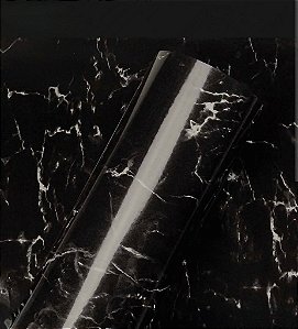 ADESIVO VINILICO MARMORE NERO 0,16X1,22
