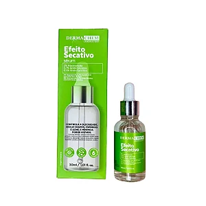 Sérum Facial Efeito Secativo Dermachem Reduz Espinha Vermelhidão Controla Oleosidade Purifica a Pele