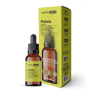 Sérum Facial Peônia Dermachem – Luminosidade, Hidratação e Pele Uniforme, Efeito Antioxidante 30ml
