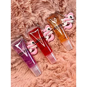 Lip Gloss Glitter Fantasy Vivai Chaveiro – Brilho Intenso e Efeito Viral