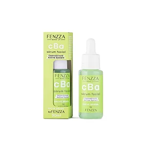 Sérum Facial Hidratante Cba Salve Brasil Fenzza 30ml Pele hidratada Calmante Hipoalergênico