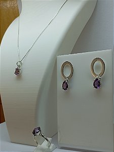 Conjunto Ametista gota