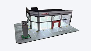 Diorama de Concessionária com Led