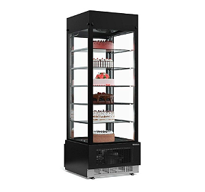 VITRINE REFRIGERADA FIXA GEVF-075PR 220V GELOPAR