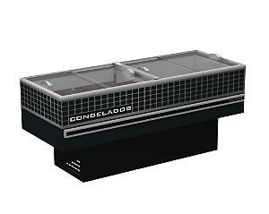 GABINETE EXPOSITOR ILHA 2M 220V POLOFRIO