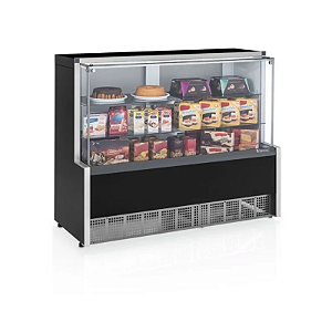 VITRINE NEUTRA AURORA 1,40M MPNA-140R/PR/ ILUMINAÇÃO 127-220V GELOPAR