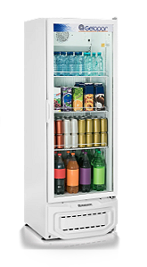REFRIGERADOR VERTICAL 410L BRANCO GPTU-40 127V GELOPAR