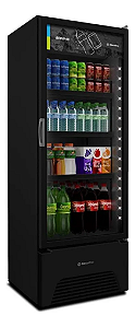 REFRIGERADOR VERTICAL 403L 220V VB40AH BLACK METALFRIO