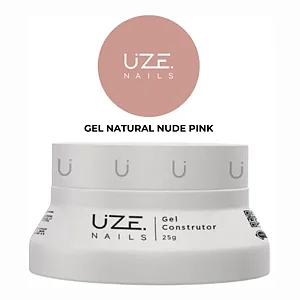 Gel Construtor Natural 25g - Uze Nails NUDE PINK