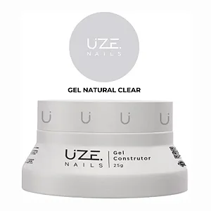 Gel Construtor Natural 25g - Uze Nails CLEAR