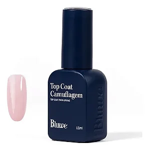 Top Coat Camuflagem Querido Pink Bluwe 11ml