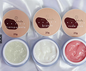 Gel Sólido Fan Nails 20g BRANCO