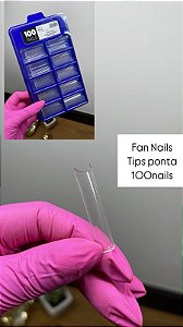 TIP DE PONTA FAN NAILS QUADRADA