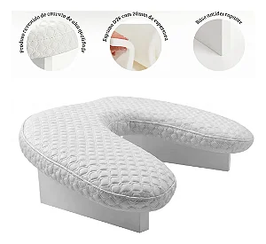 APOIO CONFORT BRANCO MDF+ESTOFADO