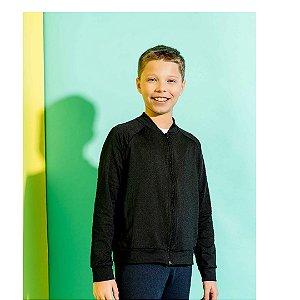 Jaqueta Upman Bomber Thermo Power Preto Juvenil Unissex 508RT tamanho 12