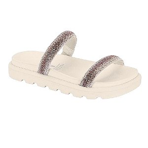 Sandalia Vizzano 6459.110.10719 Cristal Branco Off