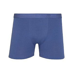 Cueca Lupo 784-017 Boxer Algodão Azul