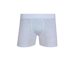 Cueca Lupo 19455-001 Boxer Mescla Off white