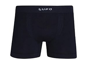 Cueca Lupo 436-001 Boxer Microfibra Sem Costura Preto