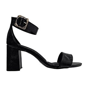 Sandália Bebecê T6059-500 verniz smash preto