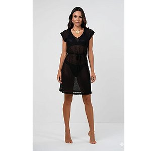 Saida de Praia curta com regulagem na cintura