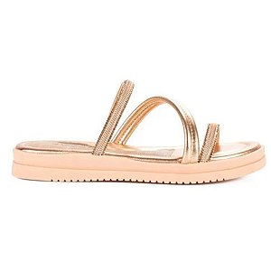 Sandália Mississipi MB531 Metal Rose