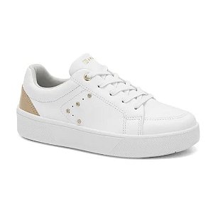 Tenis Ramarim Ouro/Cristal 24-82103