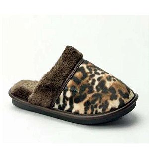 Chinelo de Pano Leffa 763 Onça Cafe