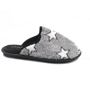 Chinelo de Pano Leffa 760 Estrela Cinza
