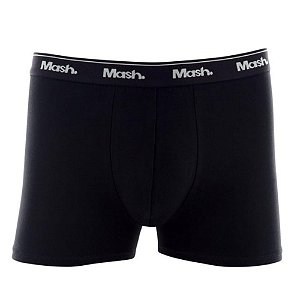 Cueca Mash 170 Boxer algodão Preto