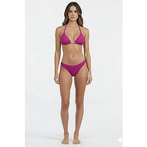 Cortininha liso embutido Embelleze com bojo