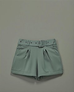 Short Alfaiataria Feminino com Cinto
