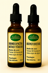 KIT DETOX METAIS TOXICOS