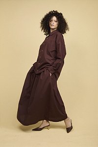 Camisa Tâmara (Marrom)