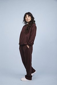 Calça de Moletom Ingá (Marrom)