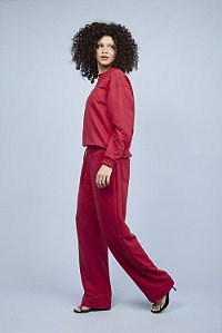 Blusa de Moletom Ingá (Vermelha)