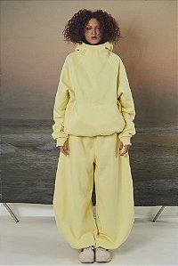 Calça de Moletom Abrigo ( Manteiga )