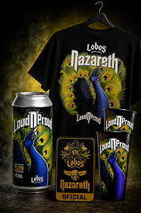 Kit Nazareth Loud 'N' Proud Oficial - Camiseta / Copo / Cerveja