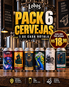 PACK LOBOS 6 LATAS - 473ML