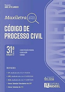Código de Processo Civil - Maxiletra - CPC 31ª Edição (2025)