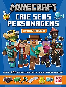 Minecraft | Crie seus personagens (Livro oficial de adesivos)