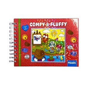 Comfy and Fluffy Red - Livro de Colorir