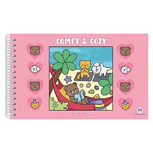 Comfy and Cozy Pink - Para Colorir